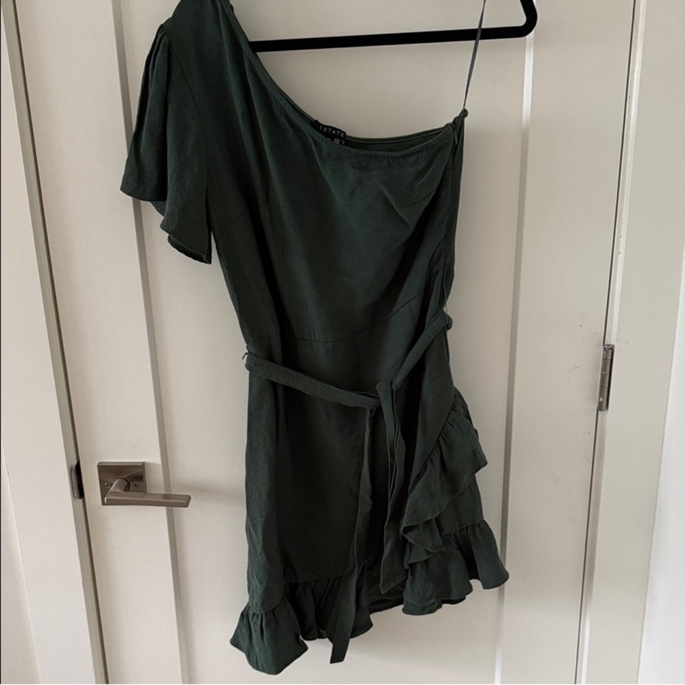 1. State Olive Green Dress